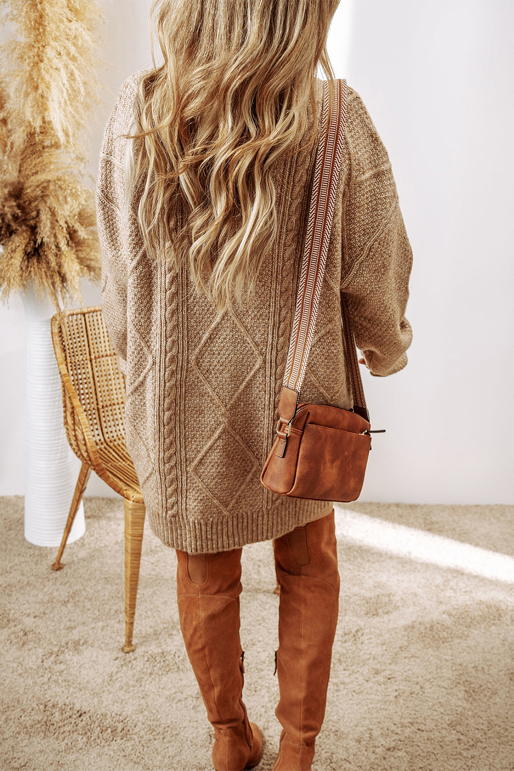 Cable Knit Sweater Dresses