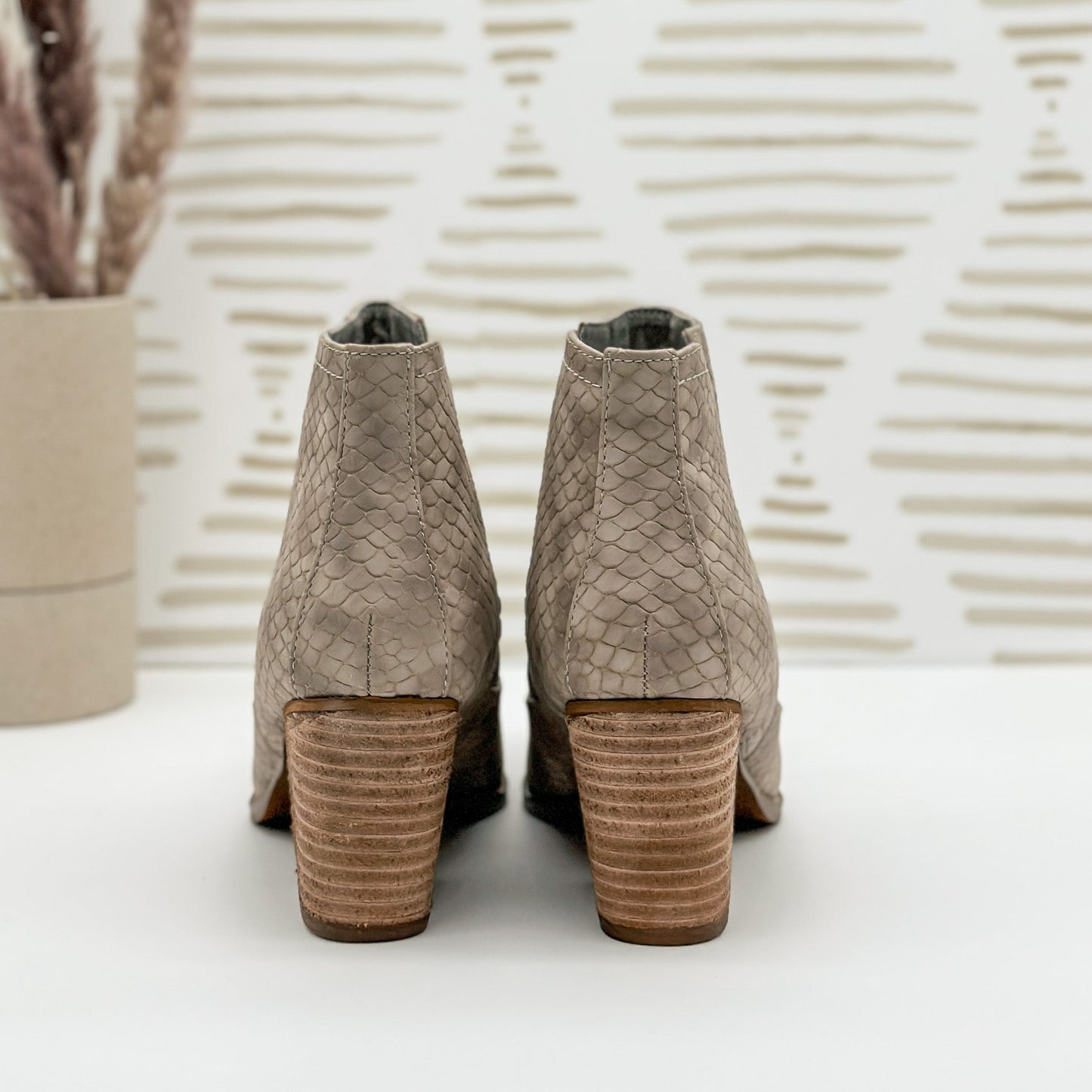 Not Rated Tarim Taupe Booties