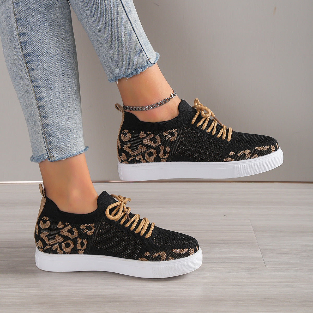 Leopard Sneakers