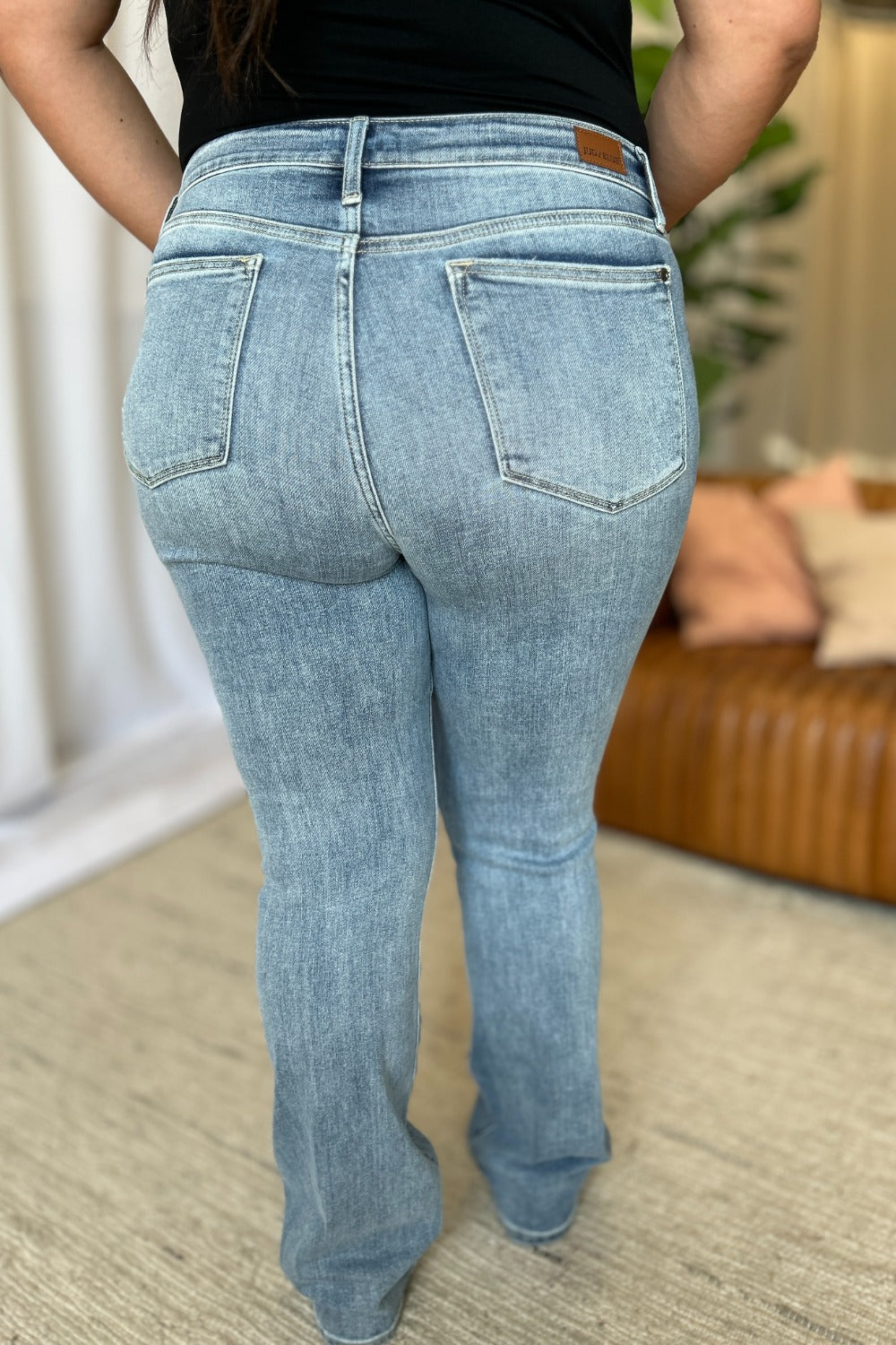 Judy Blue Mid Rise Bootcut Jeans