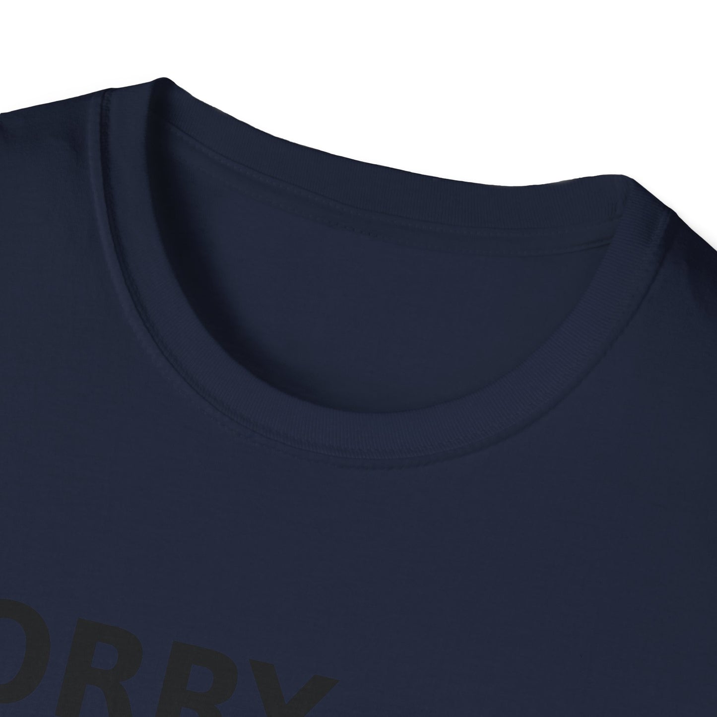 Sorry Can't Baseball Black Font