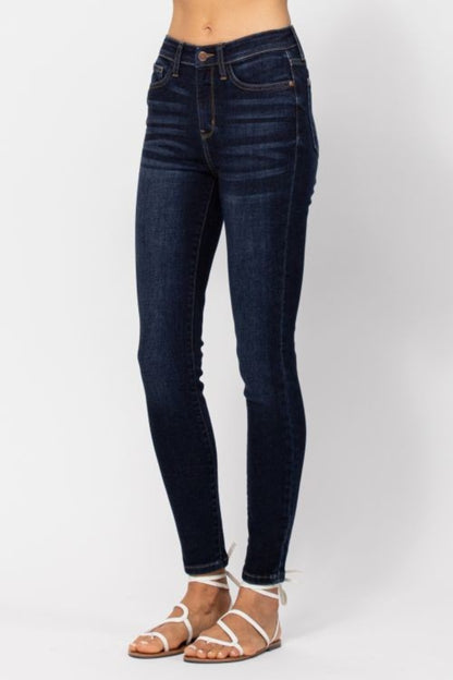 Judy Blue High Waist Handsanded Skinny Jeans