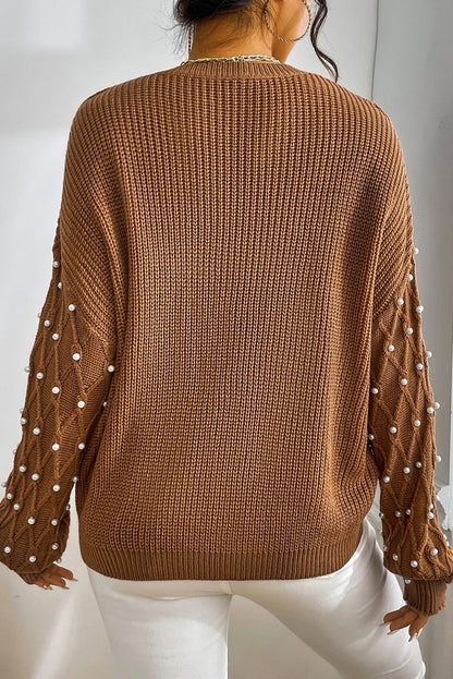 Chestnut Pearl Sweater