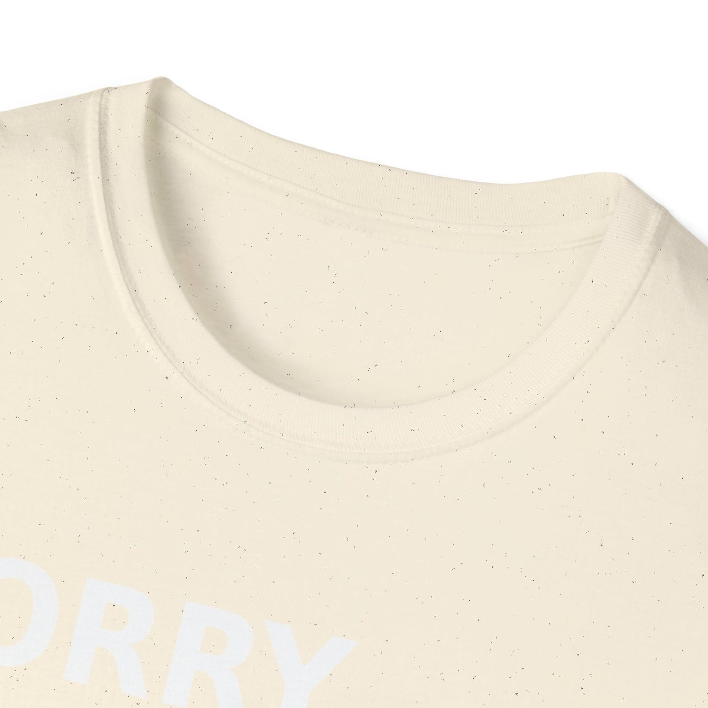 Sorry Can't Baseball White Font