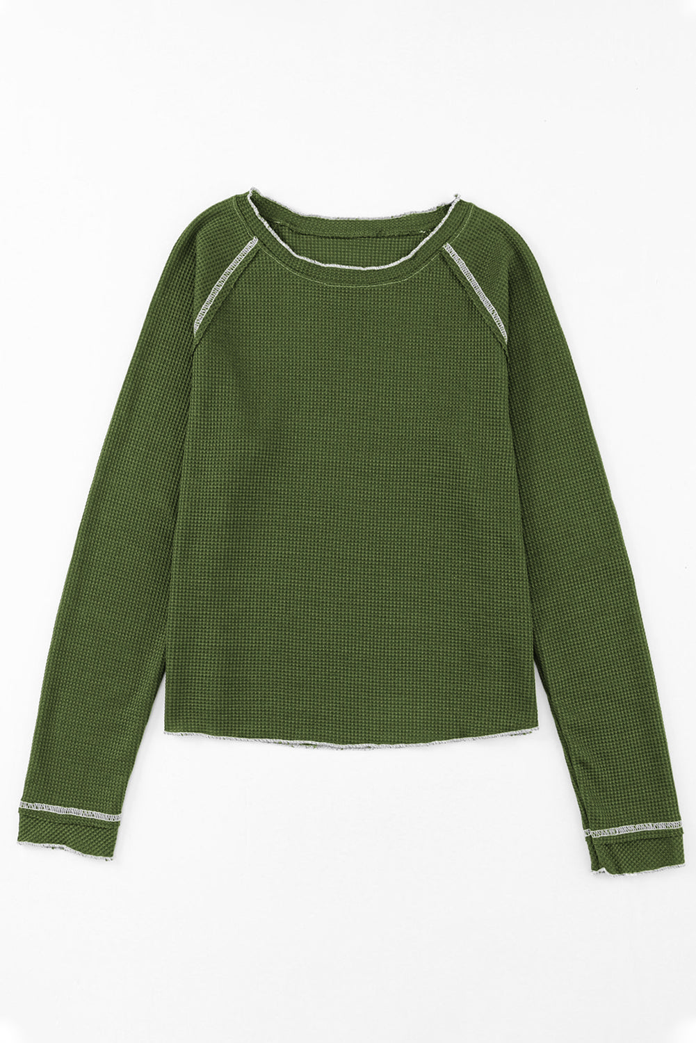 Exposed Seam Long Sleeve Top