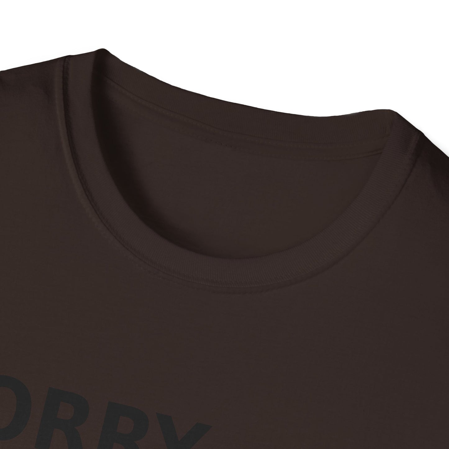 Sorry Can't Baseball Black Font