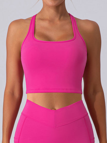 Racerback Crop Tops