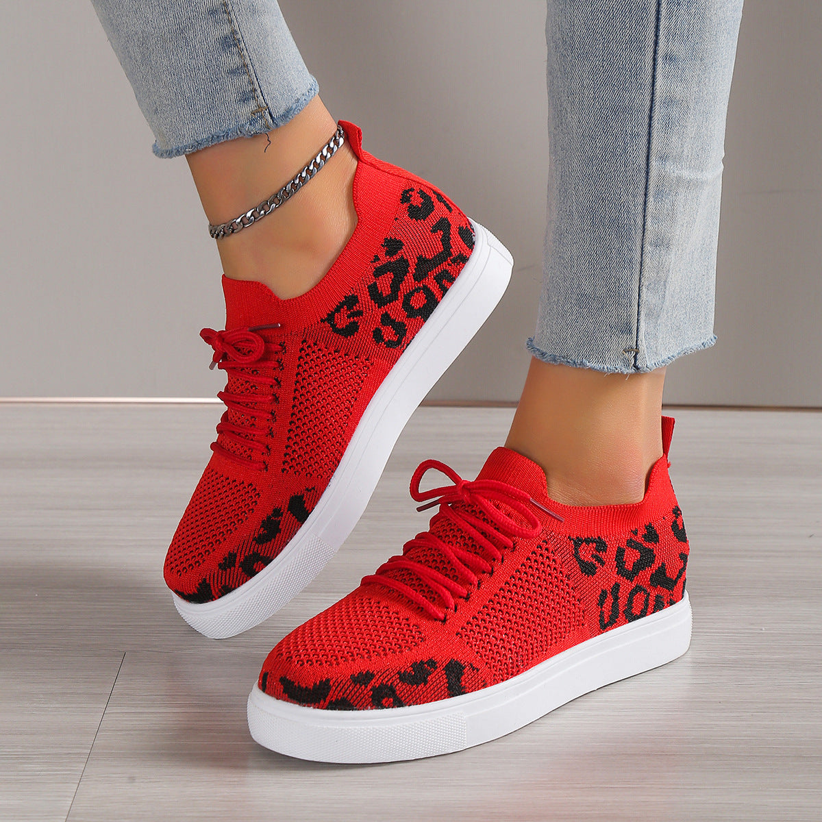 Leopard Sneakers