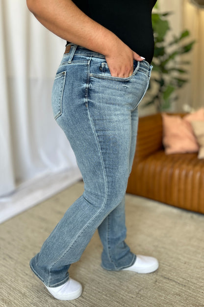 Judy Blue Mid Rise Bootcut Jeans