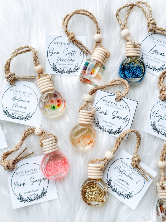 Hanging Beaded Car Diffusers