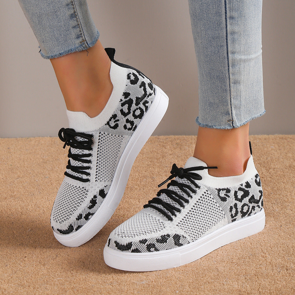 Leopard Sneakers