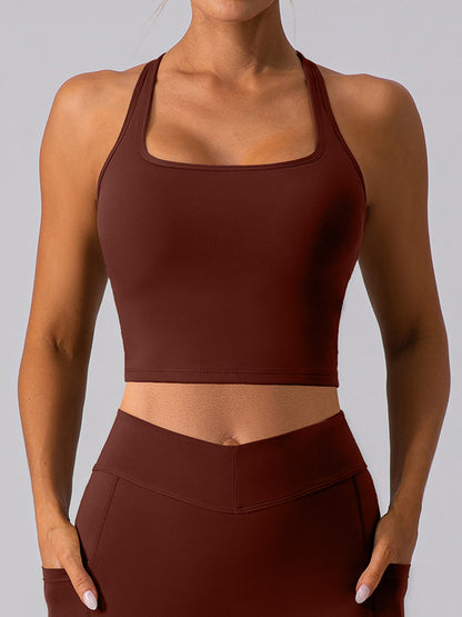 Racerback Crop Tops