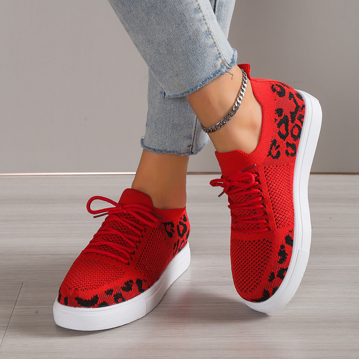 Leopard Sneakers