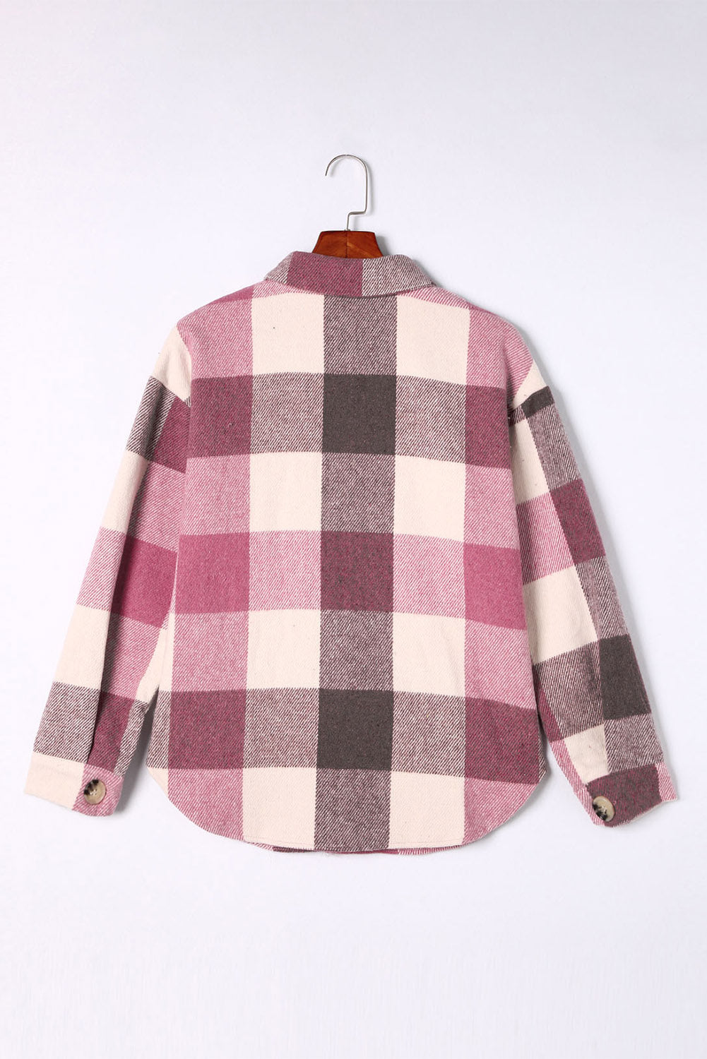 Plaid Button Shacket