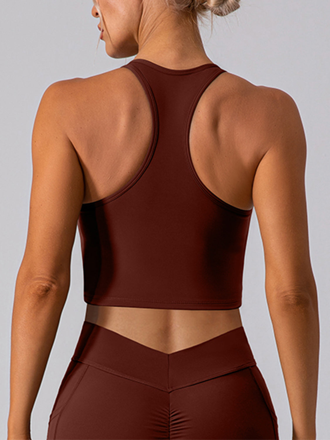 Racerback Crop Tops