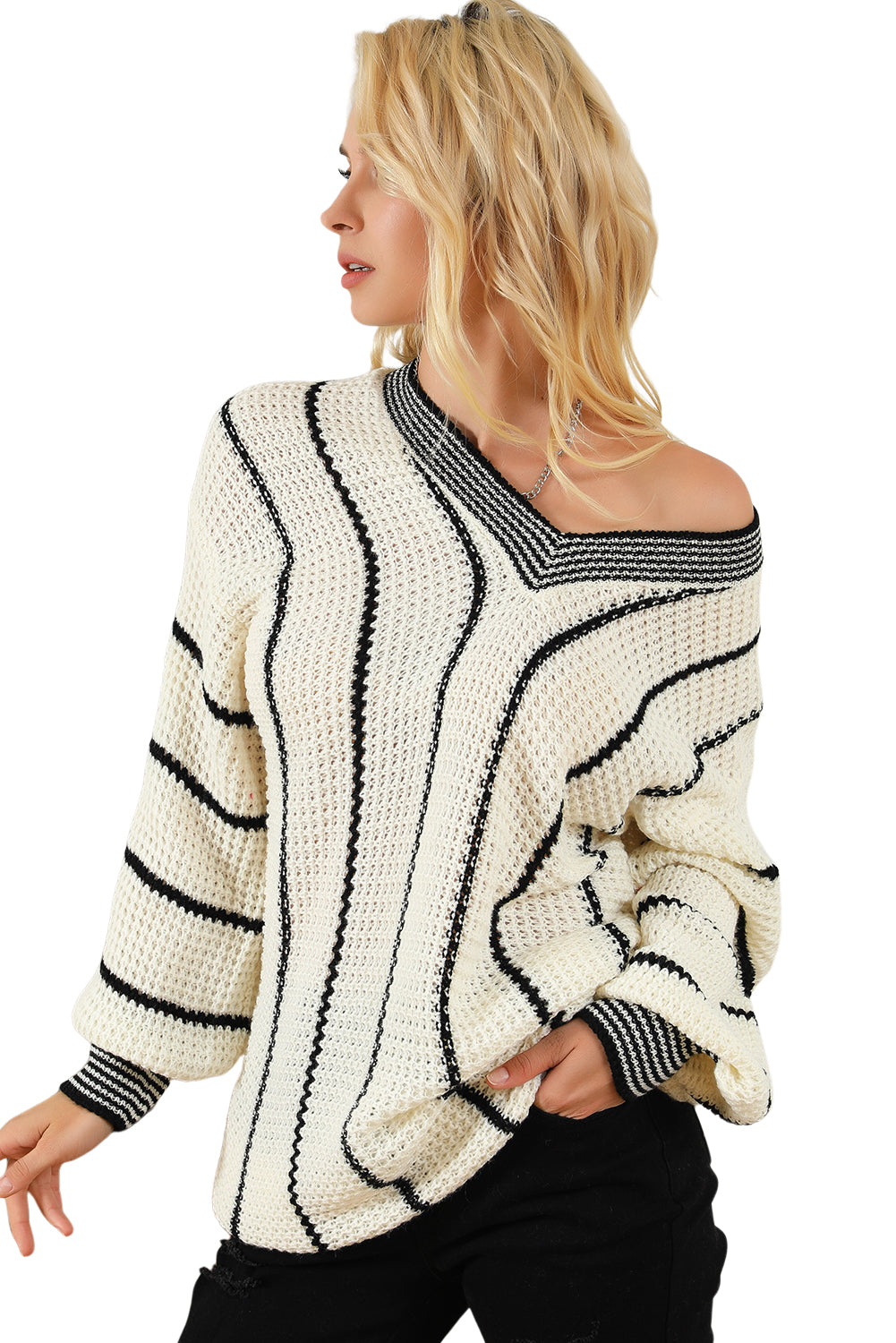 Striped Tunic Sweater