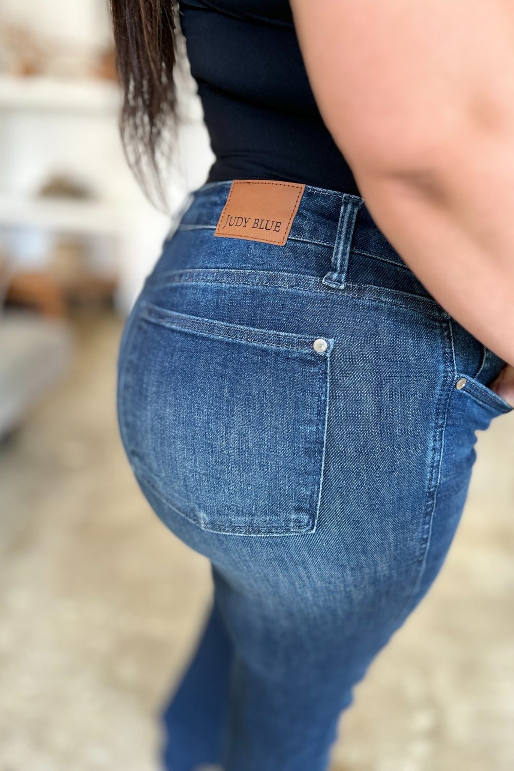 Judy Blue Tummy Control Straight Jeans