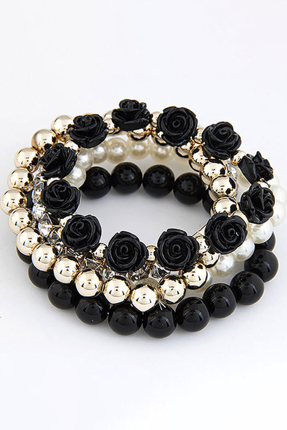 Bohemian Flower Beads Bracelet Set