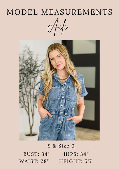 Judy Blue High Rise Double Button Wide Leg Jeans