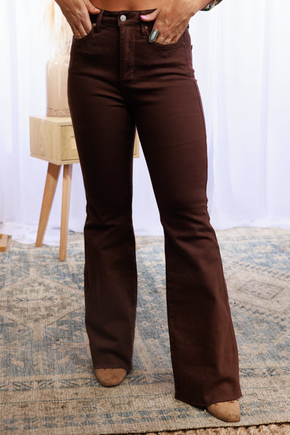 Judy Blue Tummy Control Espresso Jeans