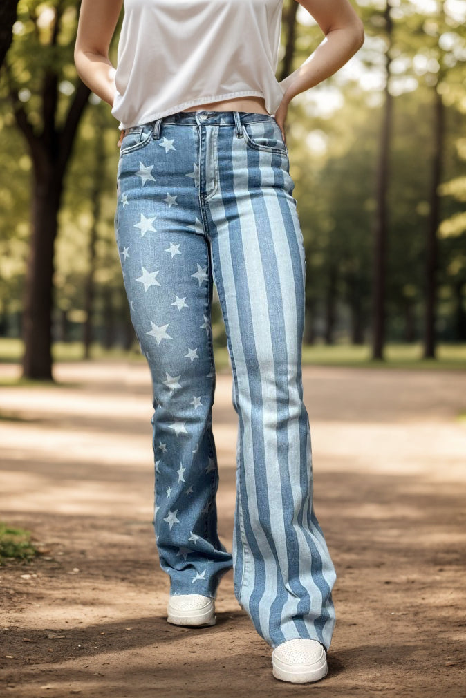 Judy Blue Stars + Stripes Jeans