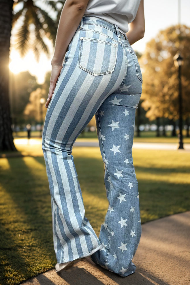 Judy Blue Stars + Stripes Jeans