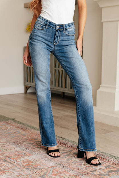 Judy Blue Mid Rise Bootcut Jeans