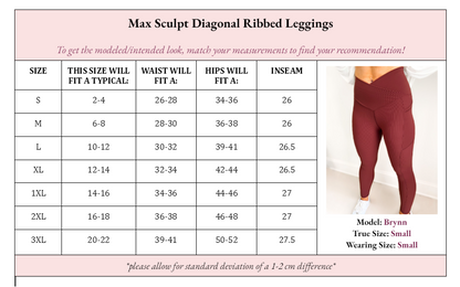 Molly Max Sculpt Ribbed Leggings - Regular