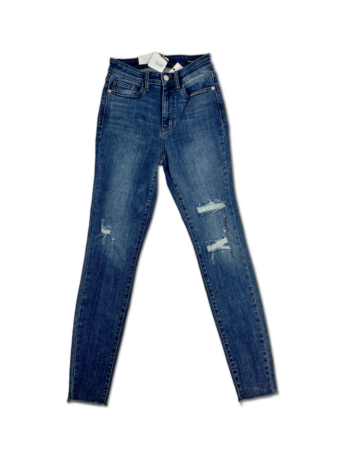 Judy Blue Destructed Skinny Jeans