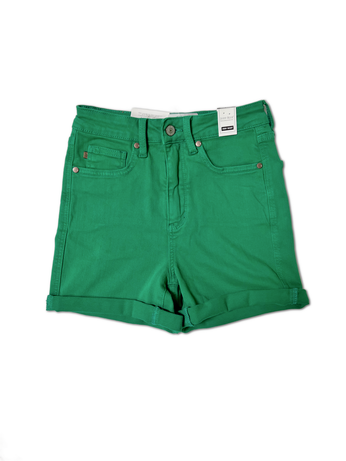 Judy Blue Green Tummy Control Shorts