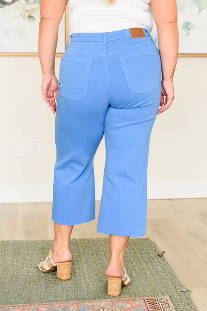 Judy Blue Blue Tummy Control Crop Denim