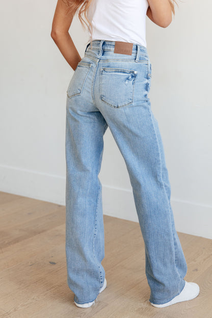 Judy Blue V Front Straight Jeans