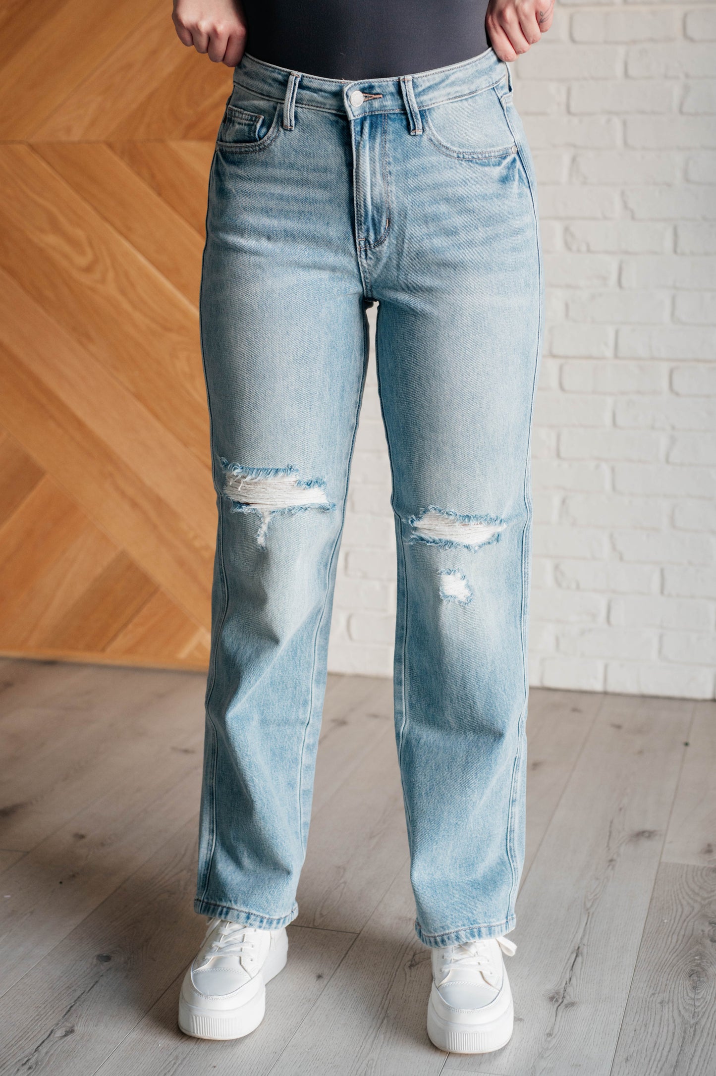 Judy Blue Rigid Magic 90's Straight Jeans