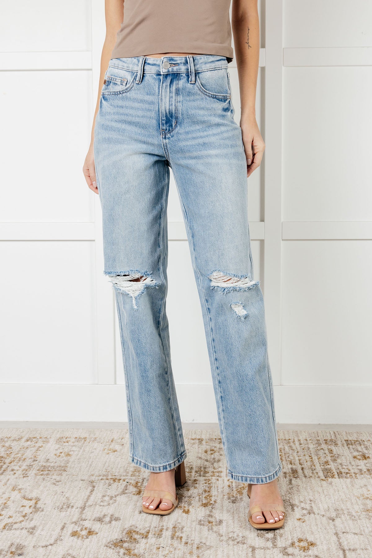 Judy Blue Rigid Magic 90's Straight Jeans