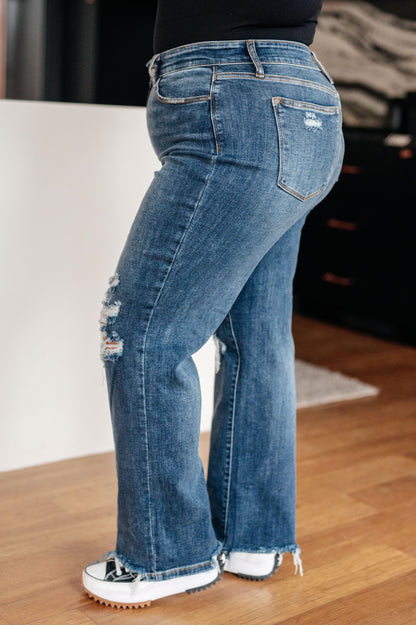 Judy Blue High Rise 90's Straight Jeans