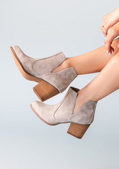 Not Rated Tarim Grey Booties