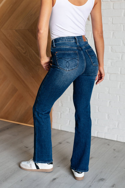 Judy Blue High Rise Short Inseam Bootcut Jeans