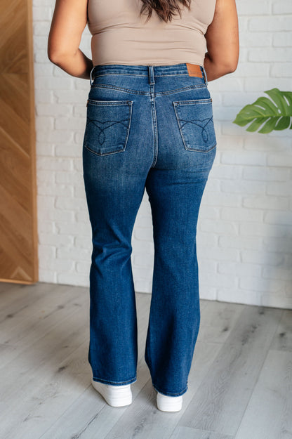 Judy Blue High Rise Short Inseam Bootcut Jeans