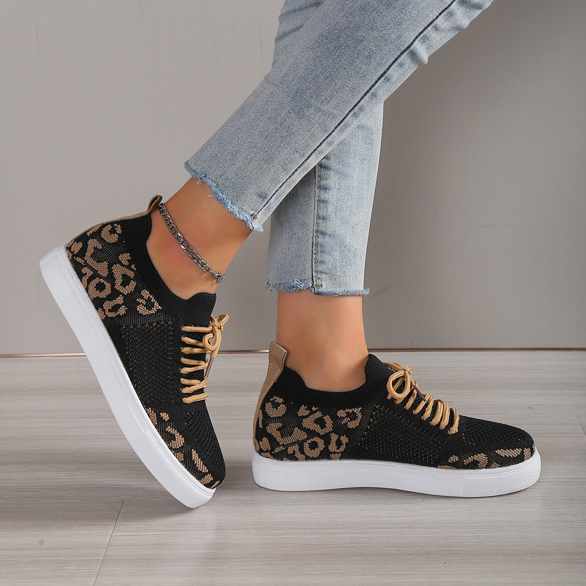 Leopard Sneakers