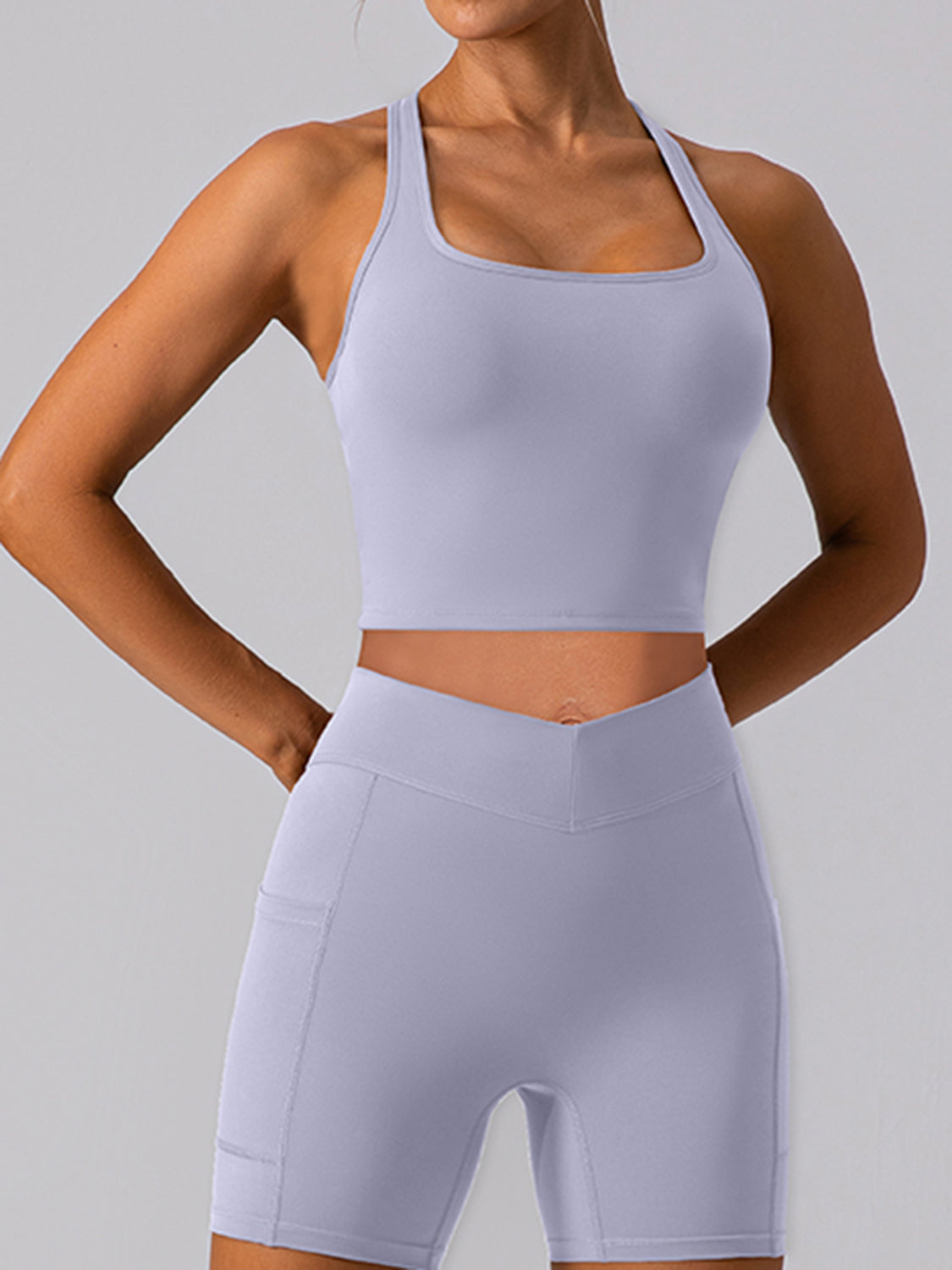 Racerback Crop Tops