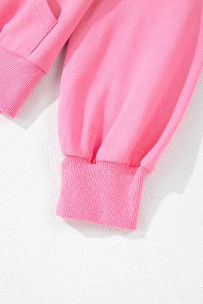 Quarter Zip Pocket Sweatshirt