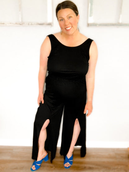 The Dixie Double Splice Slouchy Jumpsuit