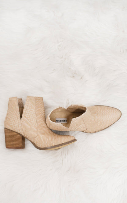 Not Rated Tarim Blush Booties