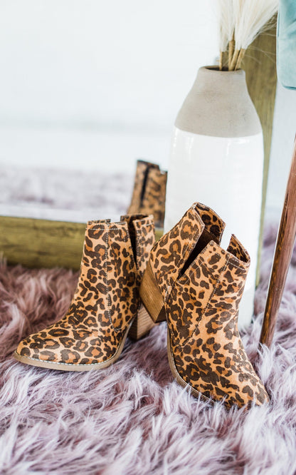 Not Rated Tarim Leopard Booties