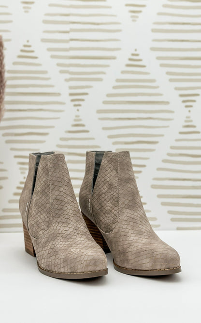 Not Rated Tarim Taupe Booties