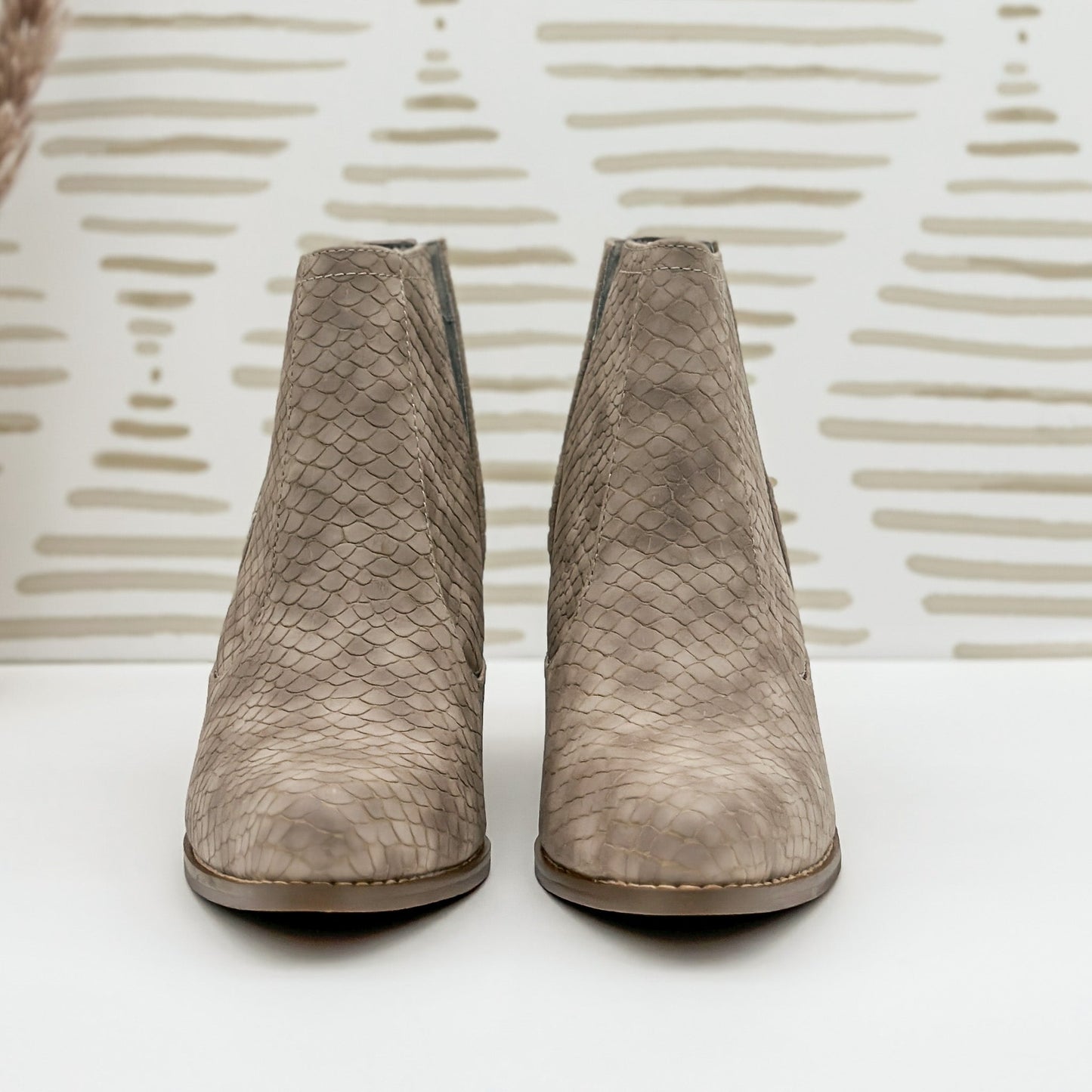 Not Rated Tarim Taupe Booties