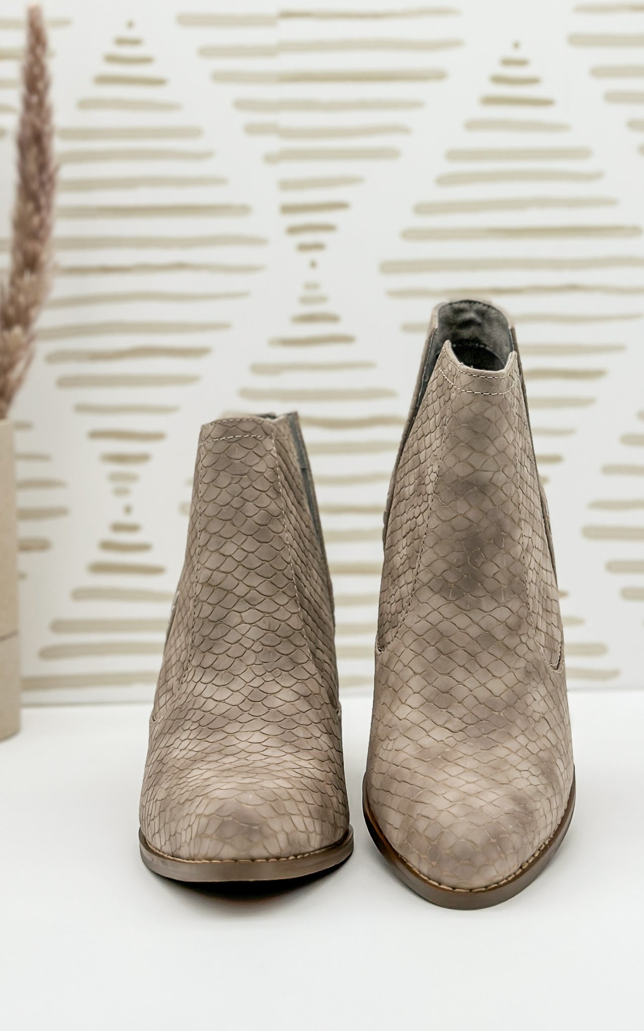 Not Rated Tarim Taupe Booties