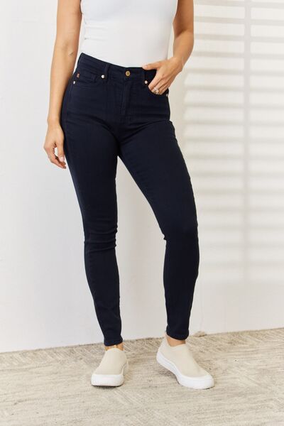 Judy Blue Navy Tummy Control Skinny Jeans